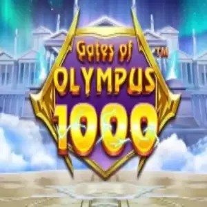 Slots logo of Gates of Olympus 1000 from Pragmatic Play at Spin247 Casino