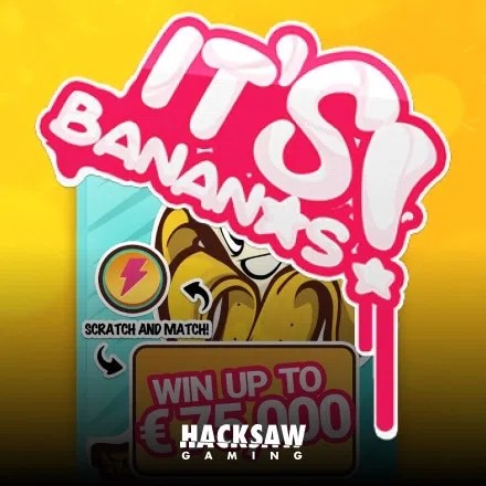 It’s bananas! casino game by Hacksaw Gaming – featured logo at Spin247 Casino
