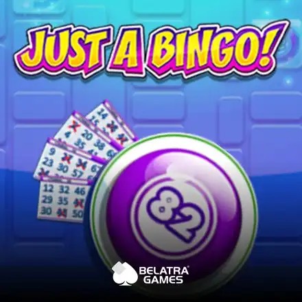 Just A Bingo slot logo by Belatra Games at Spin247 Casino