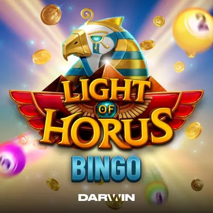 Try Light of Horus Bingo slot by Darwin Gaming on spin247.fr – logo image