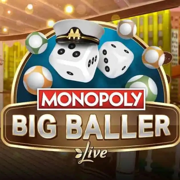 MONOPOLY Big Baller by Evolution, showcased at spin247.fr – game logo
