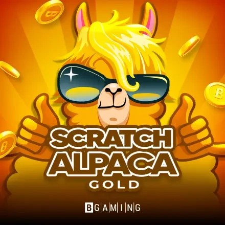 Scratch Alpaca Gold logo – Lottery by BGAMING at Spin247 Casino